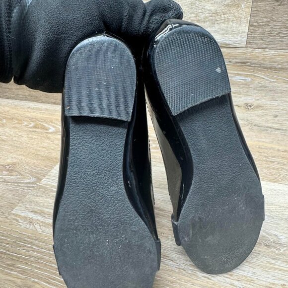 Liz Claiborne Dana Black Patent Leather Loafers Women's Size 6 - Picture 4 of 6